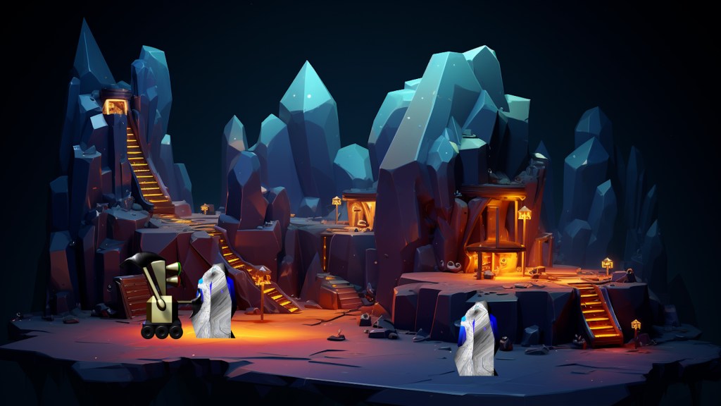 Sapphire MinerBot Midjourney&nbsp;Journey